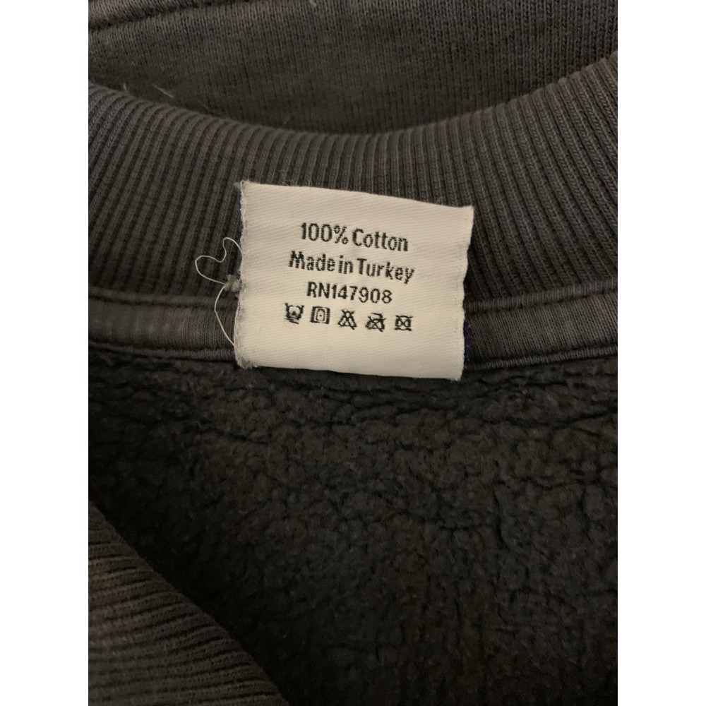 Outdoor Voices Charcoal Gray Quarter Zip Oversized Pullover Sweatshirt Small - Picture 5 of 5